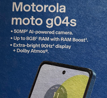 Motorola moto g04s