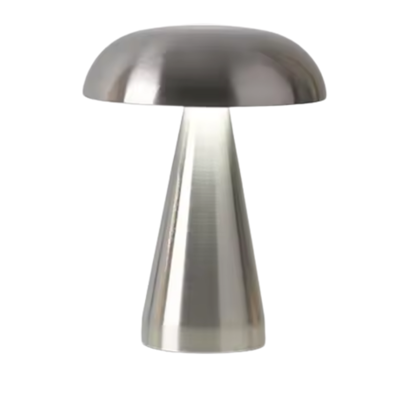 Retro table lamp Mushroom LED Night Light Rechargeable desk lamp Touch Sensor Reading Lights for bedroom Restaurant Bar Decor